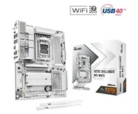 ASRock MB Sc AM5 X870E Challenger WiFi WHITE, AMD X870E, 4xDDR5, 1xHDMI, 2xUSB4, WiFi