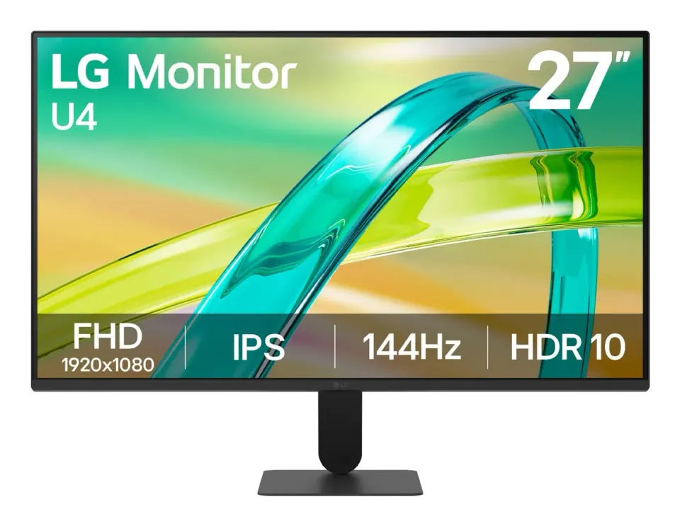 LG/27U411B-B/27"/IPS/FHD/144Hz/1ms/Černá/2R
