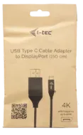 i-tec USB-C DisplayPort Cable Adapter 4K / 60 Hz 150cm