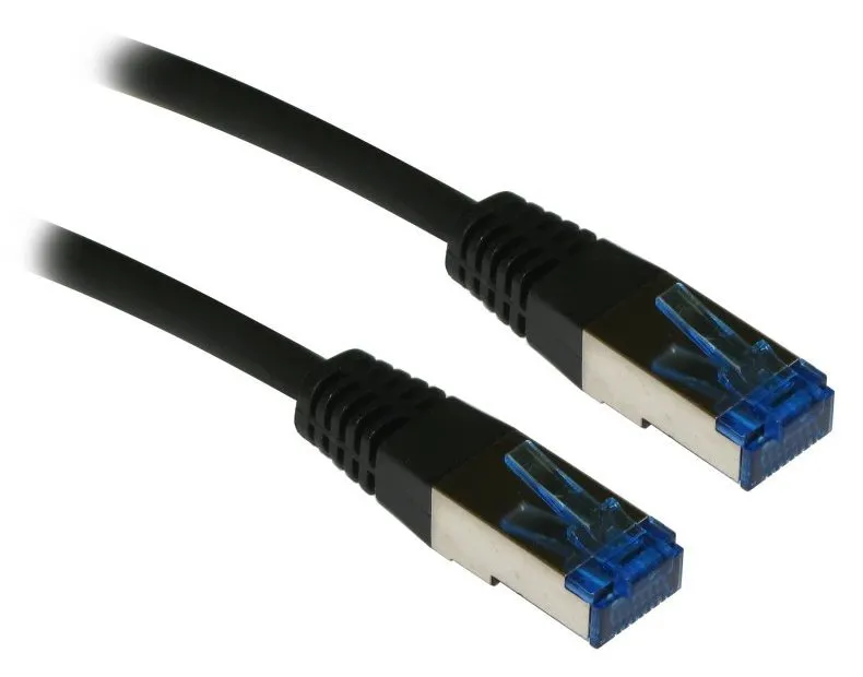 XtendLan Patch kabel Cat6A SFTP LSFRZH 5m - černý