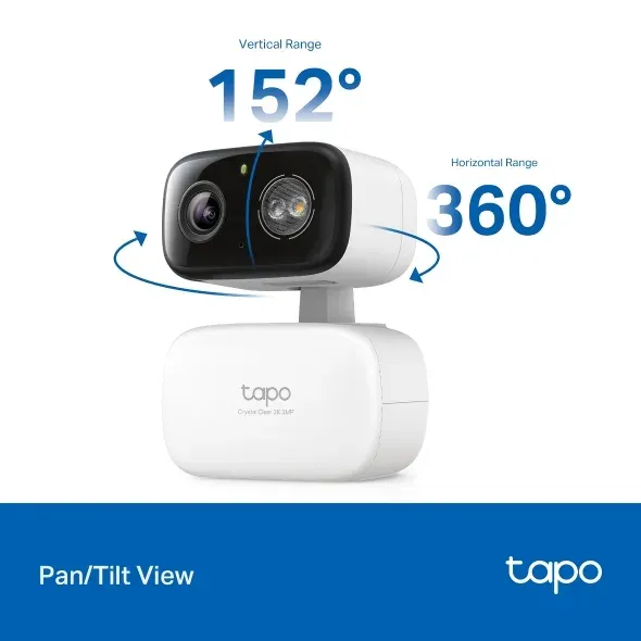 TP-Link Tapo C216 venkovní/vnitřní bezpečnostní otočná Wi-Fi kamera