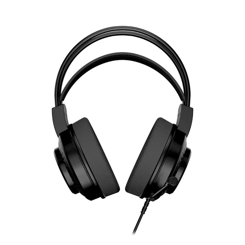 Genius GX GAMING HS-GX570U, Headset, herní, náhlavní, drátový, RGB LED, ovládání