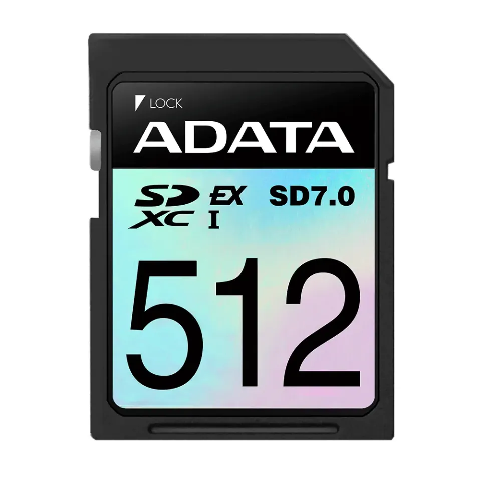 ADATA SDXC karta 512GB Extreme, PCIe Gen3, UHS-I, C10, V30, (R:800/W:700 MB/s)