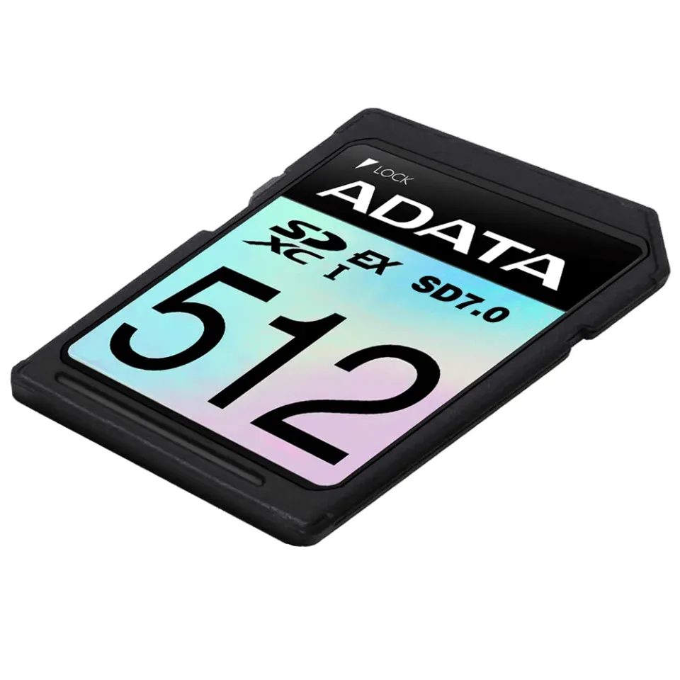 ADATA SDXC karta 512GB Extreme, PCIe Gen3, UHS-I, C10, V30, (R:800/W:700 MB/s)