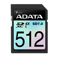 ADATA SDXC karta 512GB Extreme, PCIe Gen3, UHS-I, C10, V30, (R:800/W:700 MB/s)