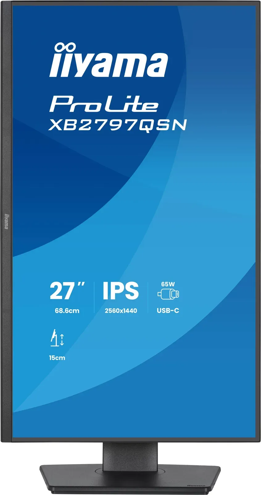 iiyama ProLite/XB2797QSN-B1/27"/IPS/QHD/75Hz/1ms/Černá/5R