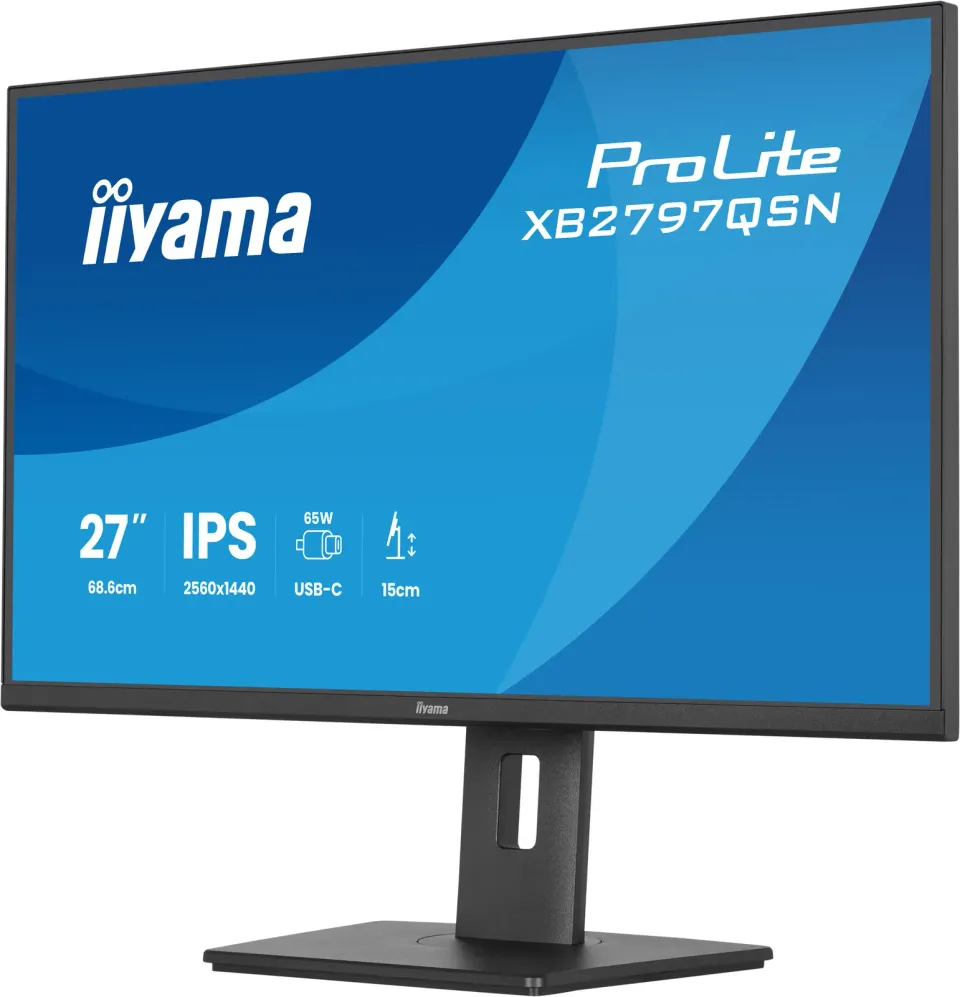 iiyama ProLite/XB2797QSN-B1/27"/IPS/QHD/75Hz/1ms/Černá/5R