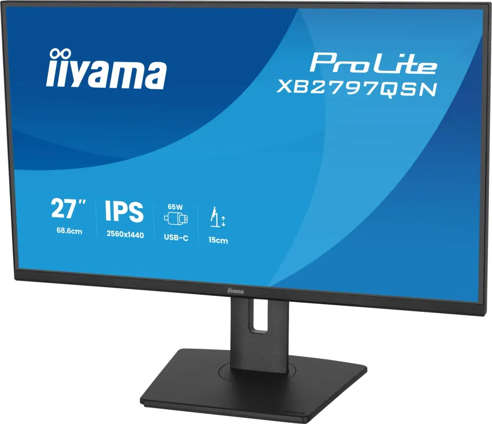iiyama ProLite/XB2797QSN-B1/27"/IPS/QHD/75Hz/1ms/Černá/5R