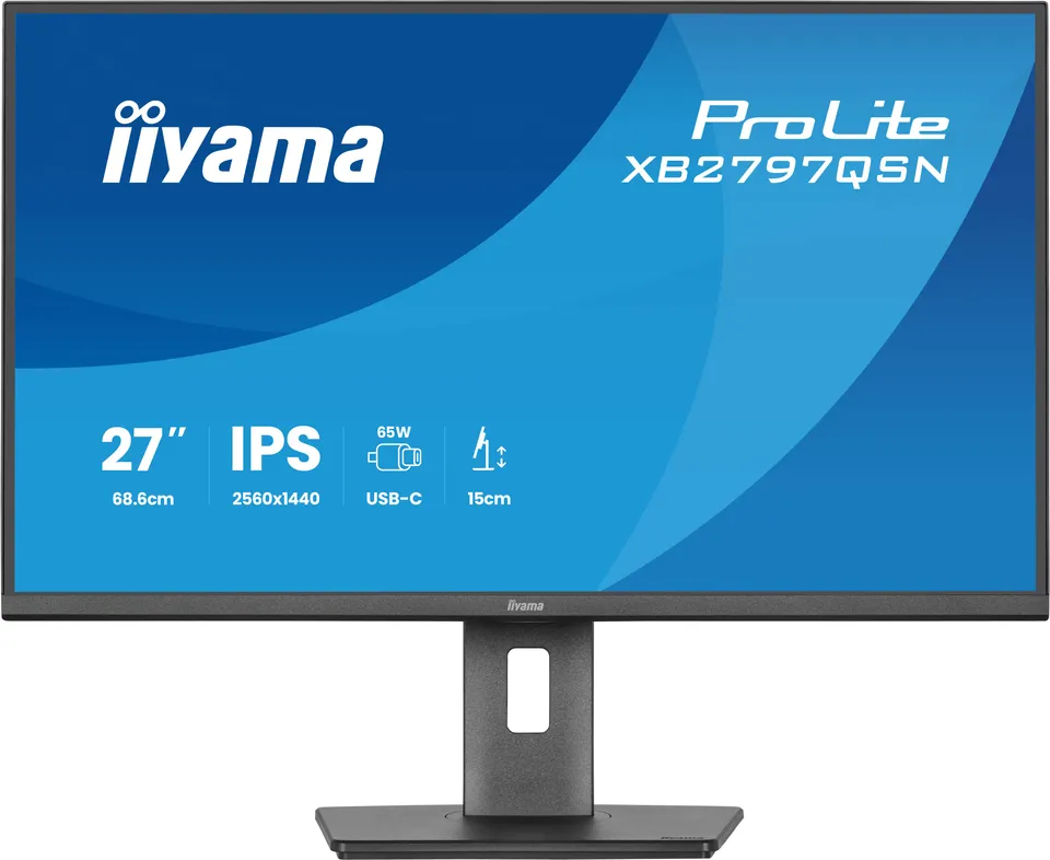 iiyama ProLite/XB2797QSN-B1/27"/IPS/QHD/75Hz/1ms/Černá/5R