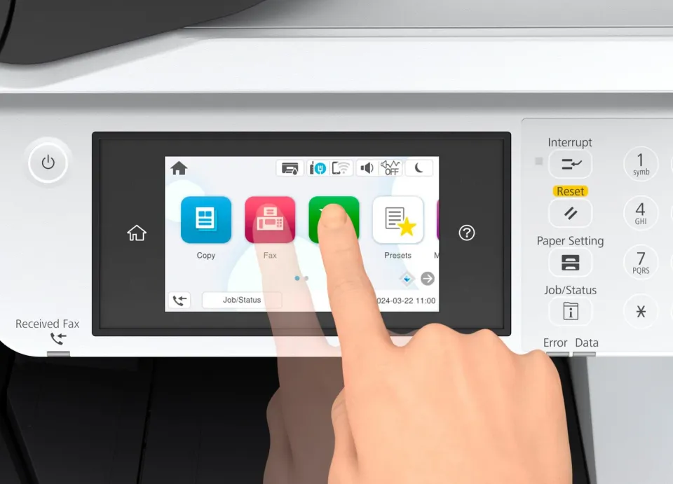 EPSON WorkForce Pro EM-C7100DWF - A3+/25ppm/4ink/USB/LAN/WiFi/Duplex/DADF