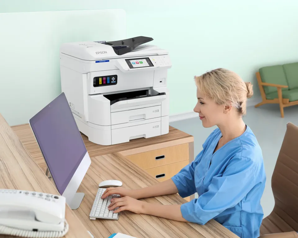 EPSON WorkForce Pro EM-C7100DWF - A3+/25ppm/4ink/USB/LAN/WiFi/Duplex/DADF