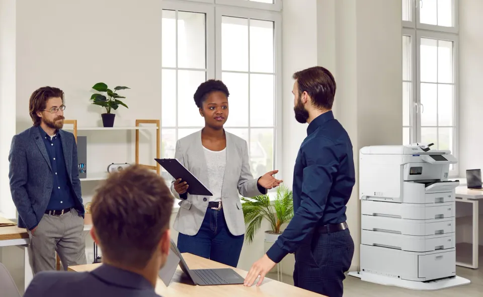 EPSON WorkForce Pro EM-C7100DWF - A3+/25ppm/4ink/USB/LAN/WiFi/Duplex/DADF