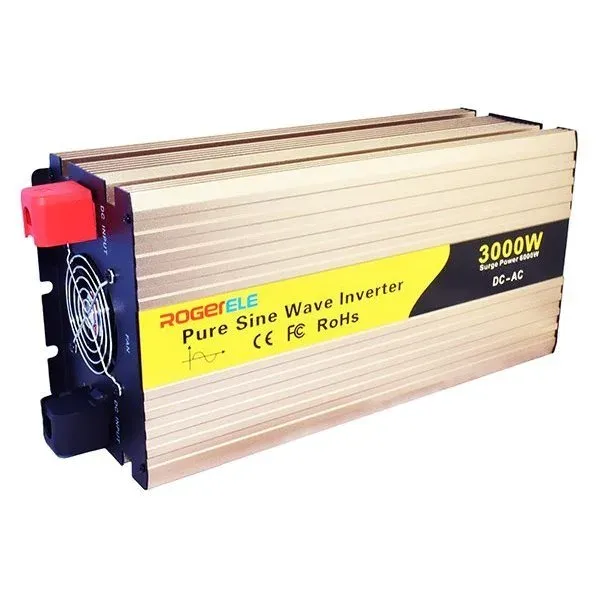 ROGERELE Sinusový měnič napětí REP3000-24, 3000W, 24V, USB port