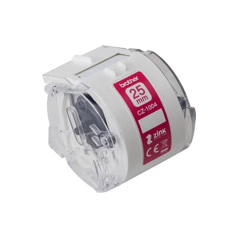 Brother - CZ1004 papírová páska (plnobarevná, bez inkoustová, šíře 25 mm), délka