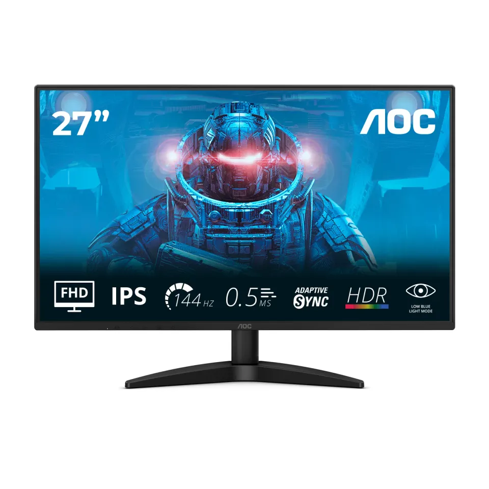 AOC LCD herní 27B36X 27" IPS/1920x1080@144Hz/0,5ms/300cd/HDMI/DP/VESA