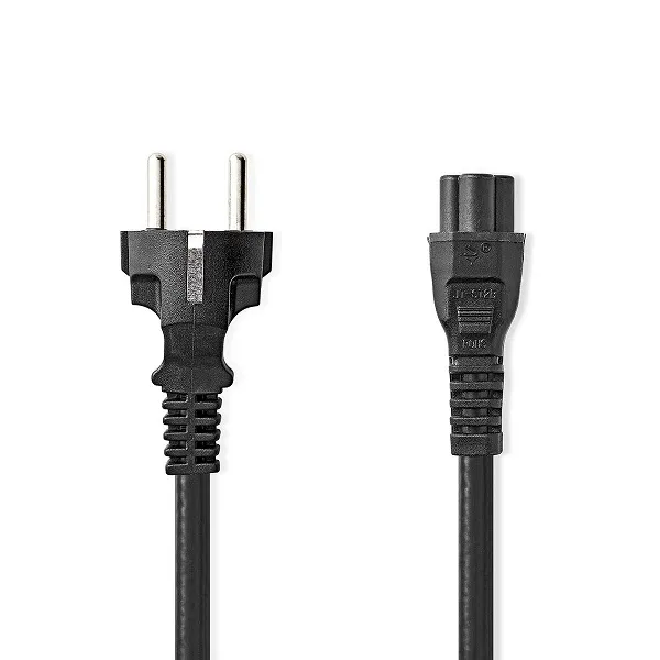 Nedis CEGL10130BK20 - Napájecí Kabel | Typ F Zástrčka | IEC-320-C5 | Přímý | Př