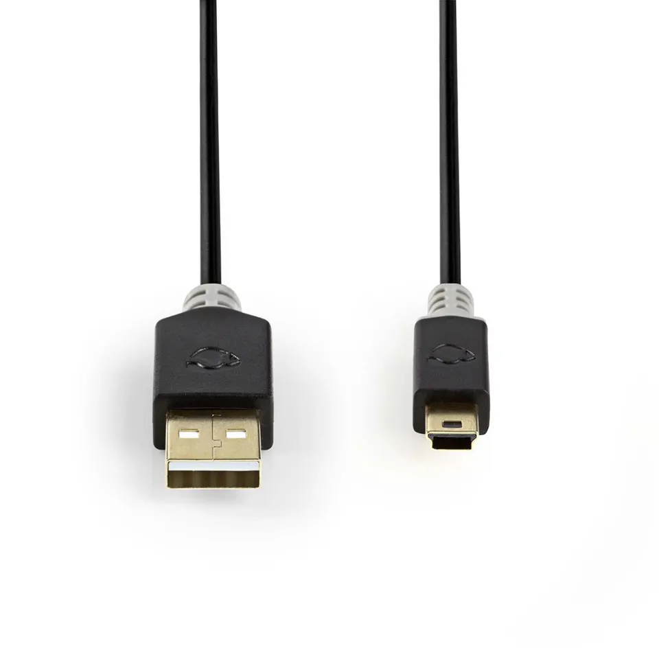 Nedis CCBW60300AT20 - USB 2.0 kabel | A Zástrčka - Mini 5-Pin Zástrčka | 2 m | A