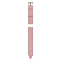 Garett univerzální řemínek 20 mm, růžový se zlatým zapínáním, ekokůže