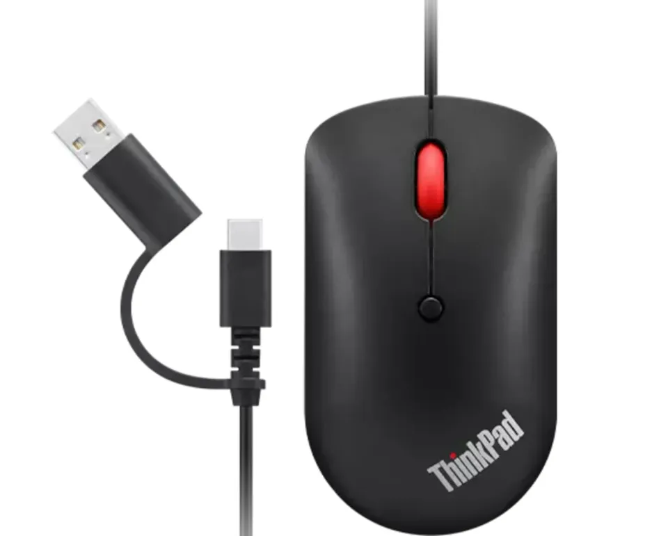 LENOVO myš drátová ThinkPad USB-C Wired Compact Mouse