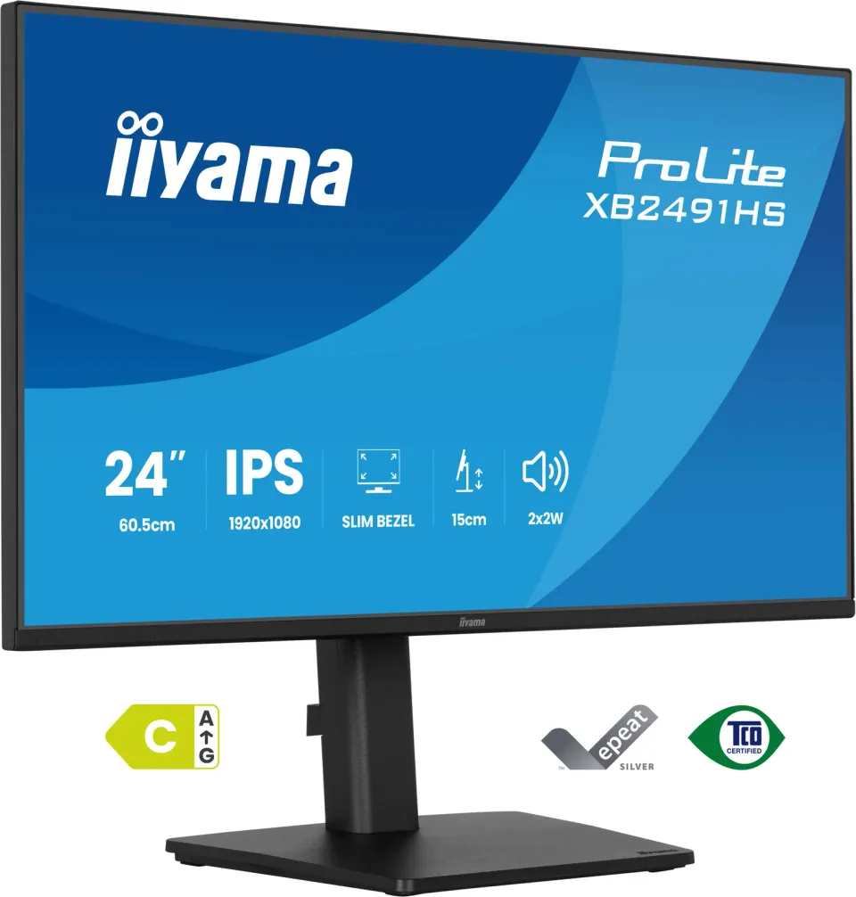 iiyama ProLite/XB2491HS-B1/23,8"/IPS/FHD/120Hz/1ms/Černá/3R
