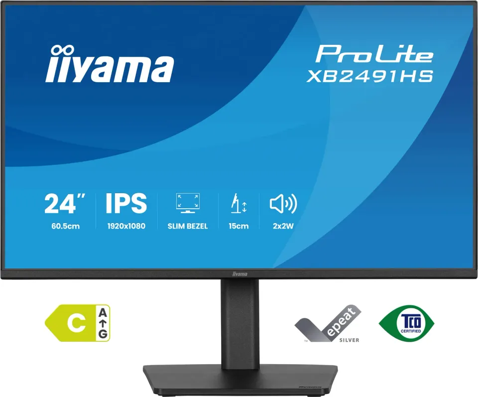 iiyama ProLite/XB2491HS-B1/23,8"/IPS/FHD/120Hz/1ms/Černá/3R