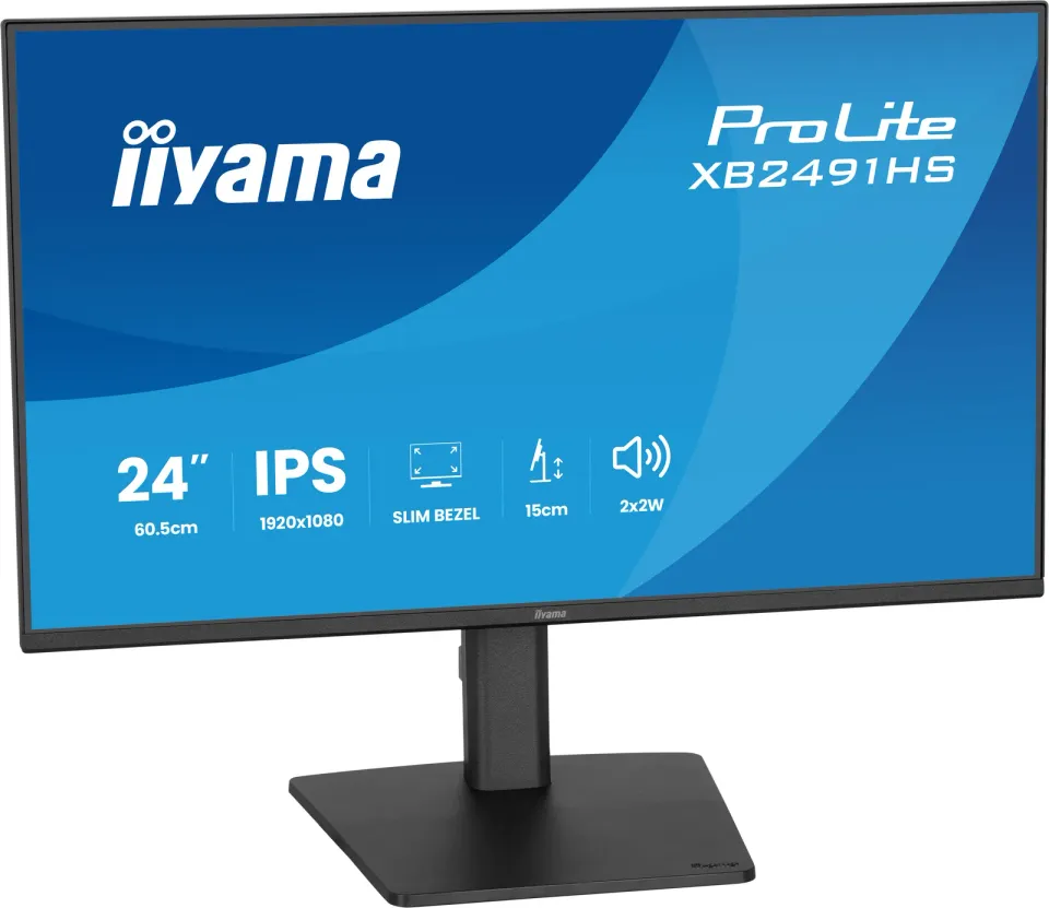 iiyama ProLite/XB2491HS-B1/23,8"/IPS/FHD/120Hz/1ms/Černá/3R