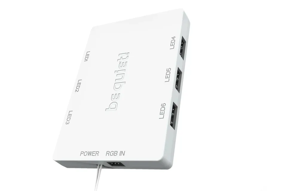 Be quiet! / ventilátor Light Wings White / 120mm / PWM / high speed / 3-pack / bílý