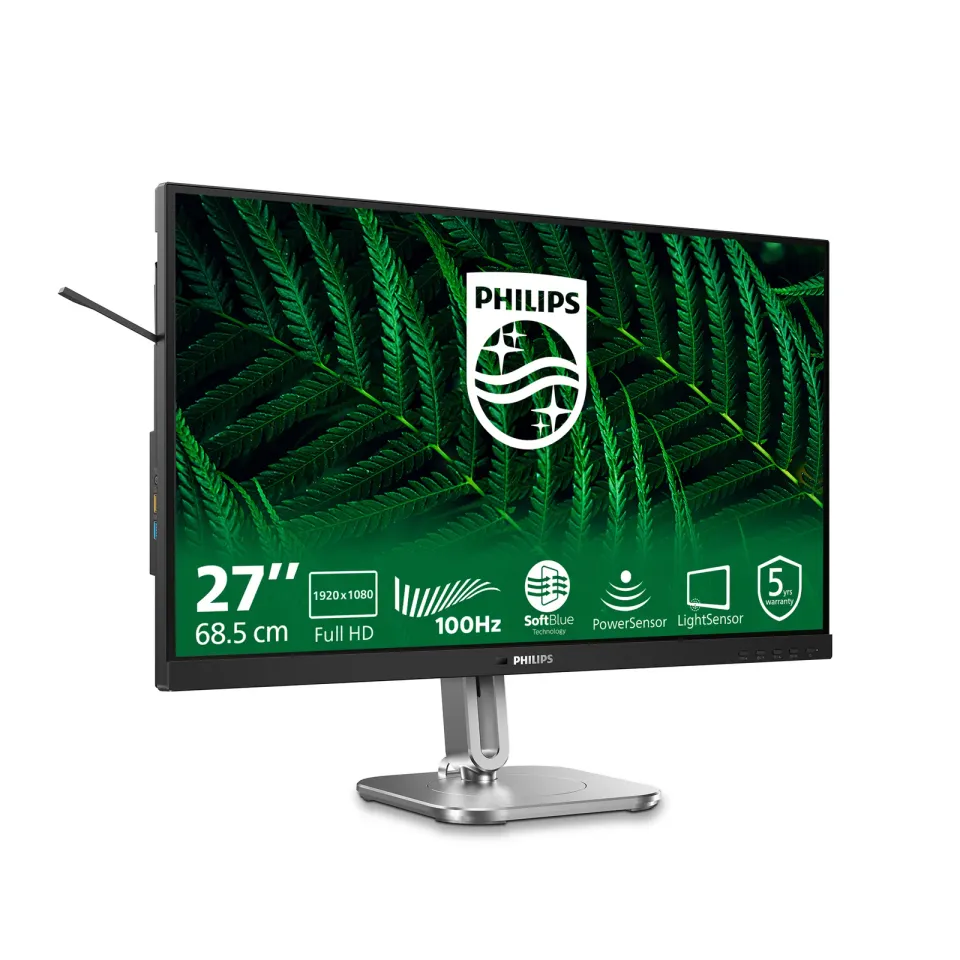 Philips LCD 27B2G5200 27" IPS/1920x1080@100Hz/4ms/300cd/VGA/HDMI/DP/4xUSB/Repro/