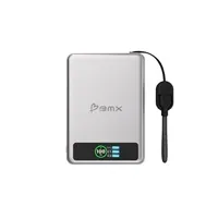 BMX SolidSafe™ 10K Solid-State Magnetic Power Bank, Silver