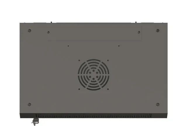 LANBERG 19" RACKOVÁ SKŘÍŇ PRO MONTÁŽ NA STĚNU 9U/540X350 (FLAT PACK) S PROSKLENÝMI DVEŘMI ČERNÁ