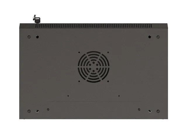 LANBERG 19" RACKOVÁ SKŘÍŇ PRO MONTÁŽ NA STĚNU 9U/540X350 (FLAT PACK) S PROSKLENÝMI DVEŘMI ČERNÁ