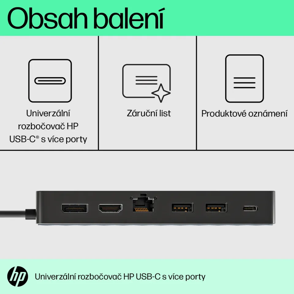 HP dock - Universal USB-C Multiport Hub
