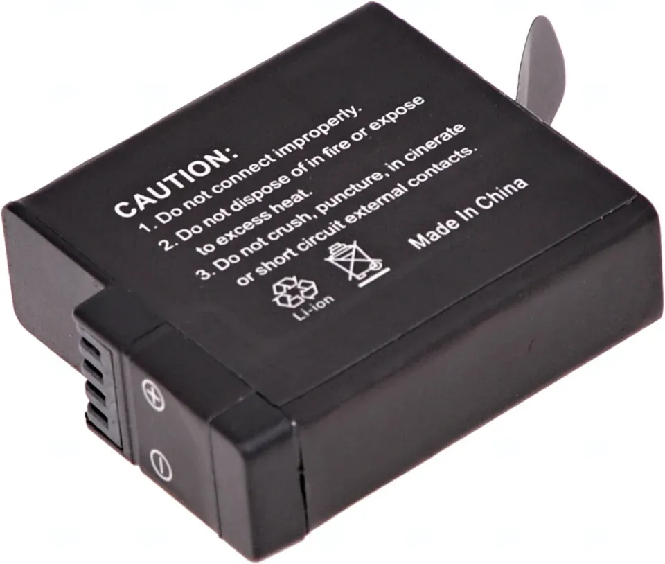 Baterie T6 Power pro GoPro Hero5, Hero6 Black, AHDBT-501, AABAT-001, 601-10197-000, 1250mAh, 4,8Wh