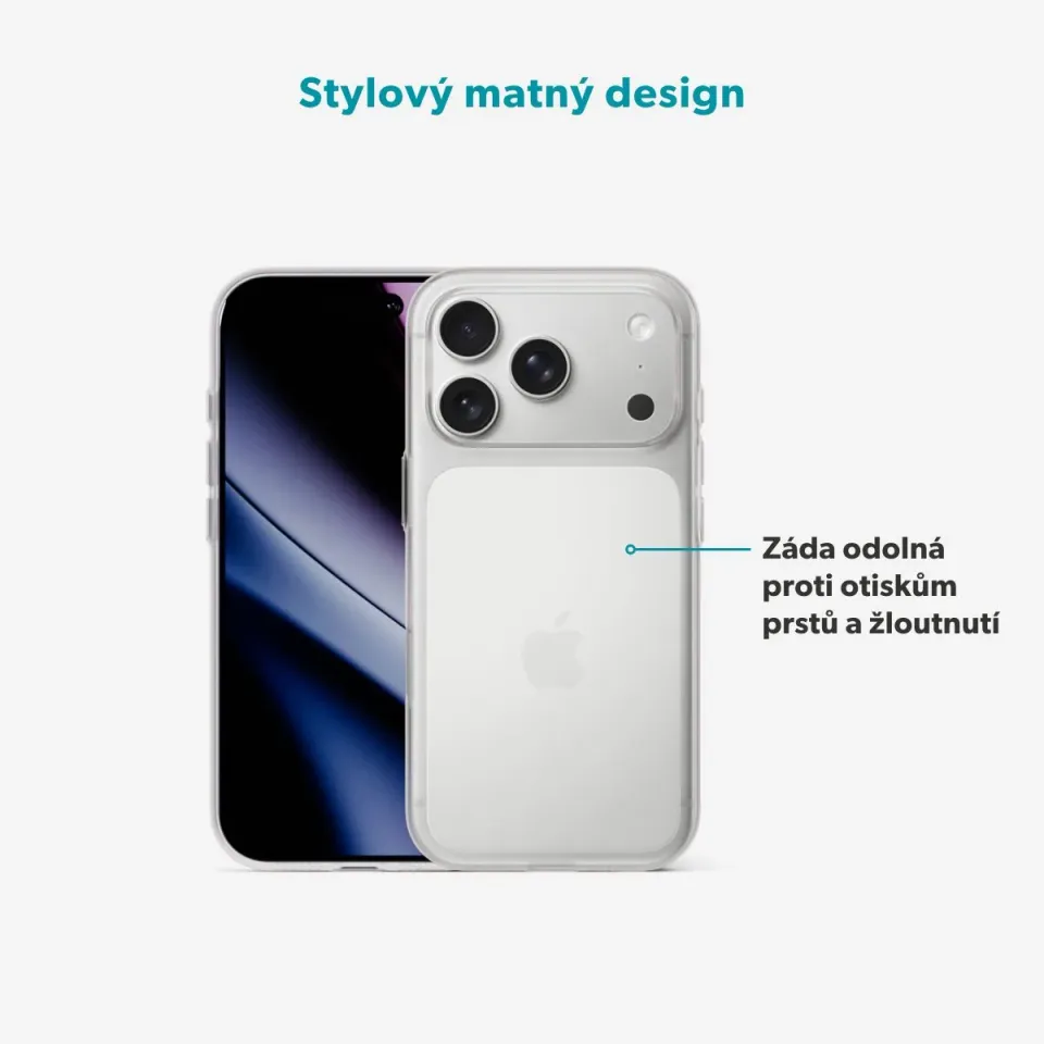 Epico AirMatte Ultralehký kryt iPhone 17 Pro Max/18 Pro Max
