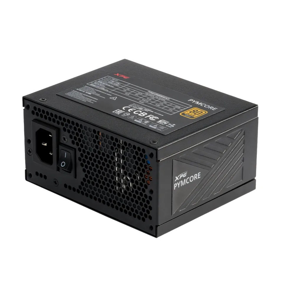ADATA XPG zdroj PYMCORE 850W, 92 mm, Plně modulární, 80 Plus Gold, ATX 3.1