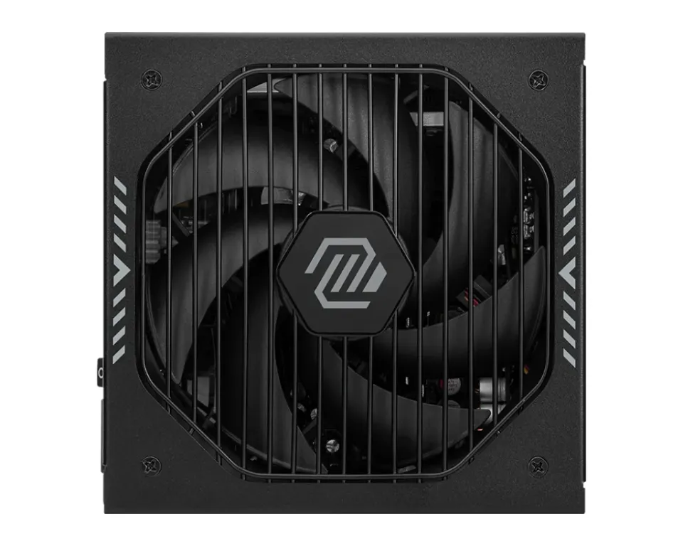 MSI zdroj MAG A850GLS PCIE5/ 850W/ ATX3.1/ akt. PFC/ 7 let celk. záruka/ 135mm fan/ modulární kabeláž/ 80PLUS Gold