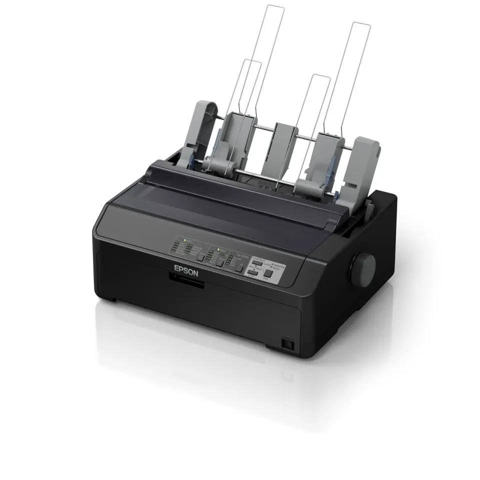 EPSON jehličková LQ-590IIN - A4/24pins/550zn/1+6kopii/USB/LPT/LAN