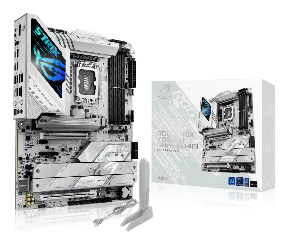 ASUS MB Sc LGA1851 ROG STRIX Z890-A GAMING WIFI, Intel Z890, 4xDDR5, 1xDP, 1xHDMI, 2xThunderbolt, WI-FI, ATX