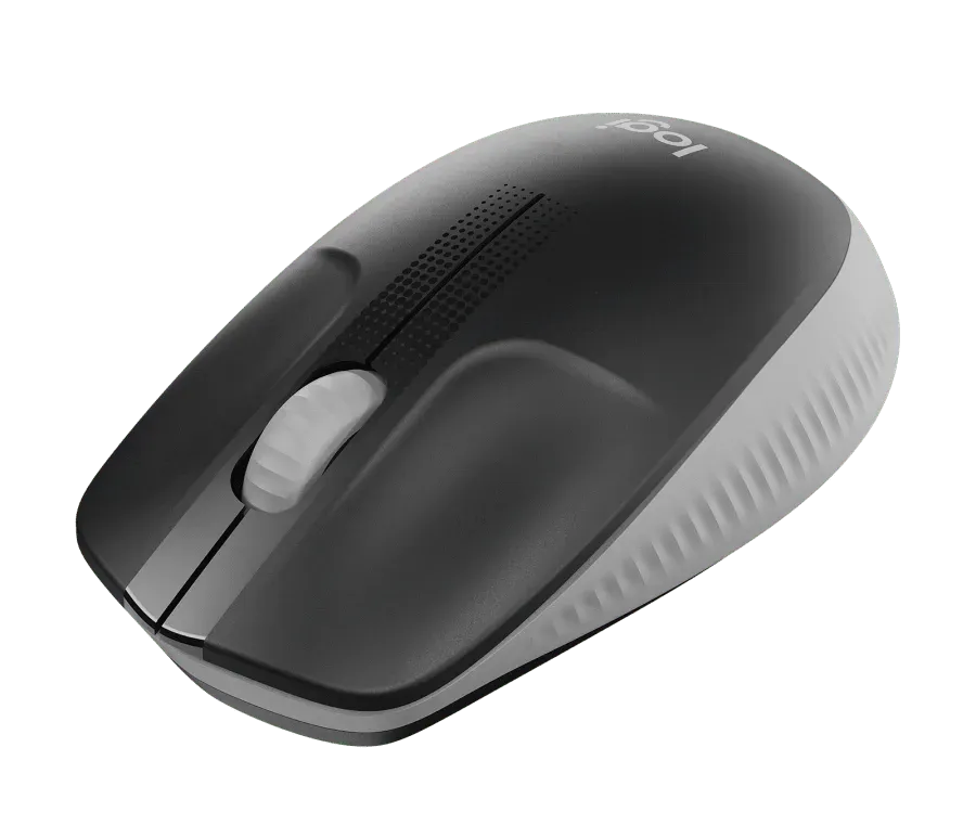 Logitech Wireless Mouse M190 Full-Size, mid gray