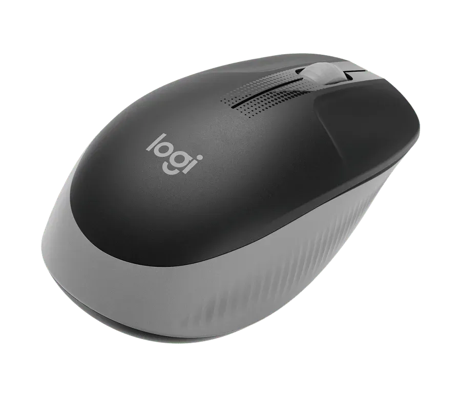 Logitech Wireless Mouse M190 Full-Size, mid gray