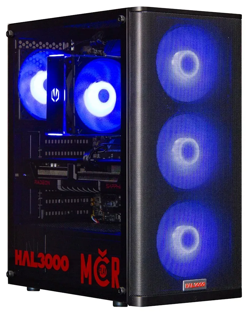 HAL3000 MČR Finale Pro / AMD Ryzen 5 7600/ 32GB DDR5/ RX 9070/ 1TB PCIe4 SSD/ WiFi/ W11