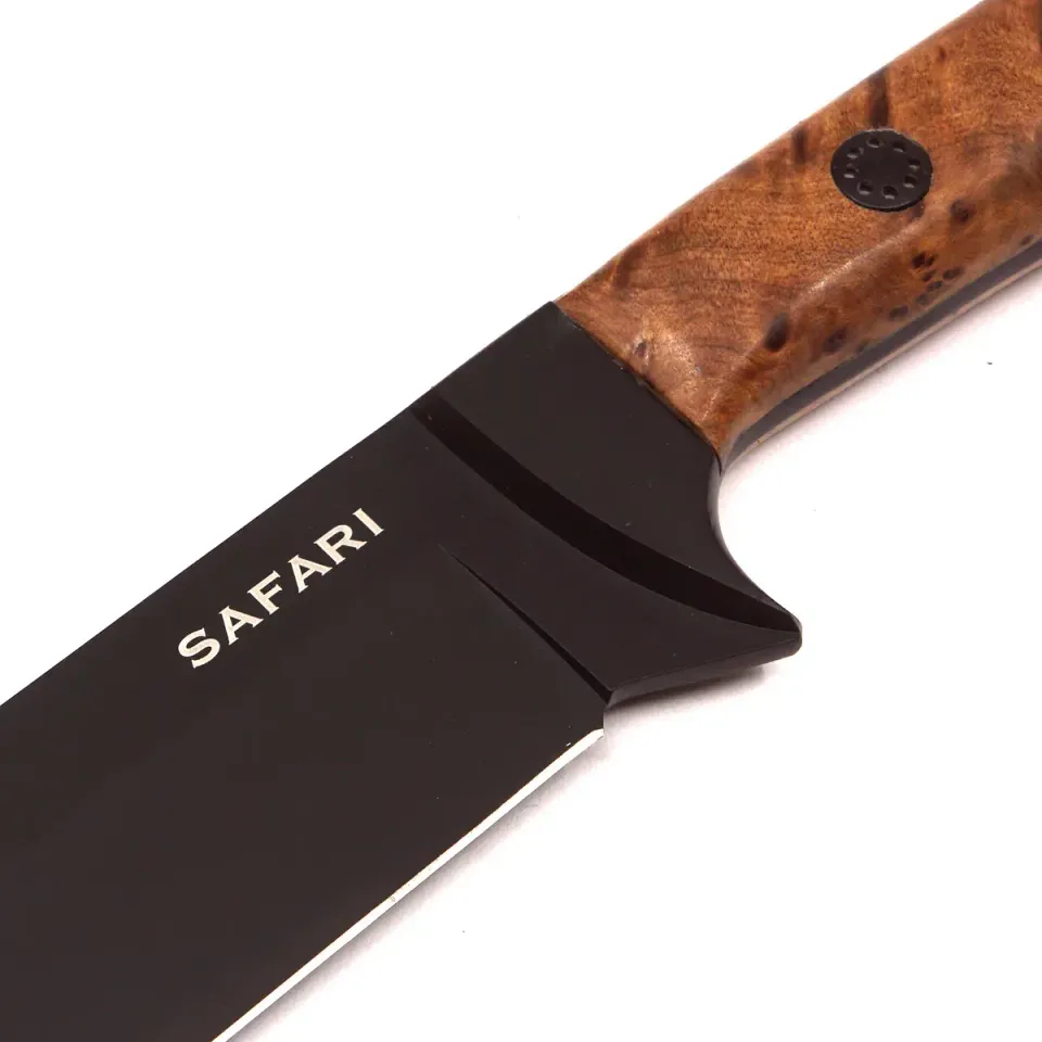 Lovecký nůž SAFARI LES široký - střenka dřevo 396-BD-15 SAFARI