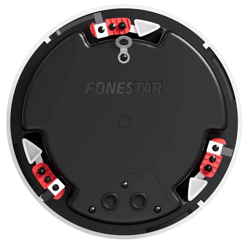 Fonestar 2pásmový vestavný reproduktor 20 W/8ohm, IP65, pruměr repro 6", 45Hz–20kHz, odnímatelná mřížka, ABS, hl 30 mm