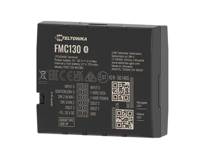 TELTONIKA TELEMATICS FMC130 – pokročilý sledovací modul 4G LTE Cat 1 s flexibiln