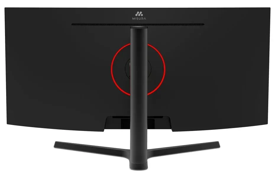 MISURA 34" LED P23EG34RWA01/ prohnutý/ VA/ 3440x1440/ 4000:1/ 1ms/ 400 cd/m2/ HDMI/ DP/ REPRO/ VESA 100x100/ černý