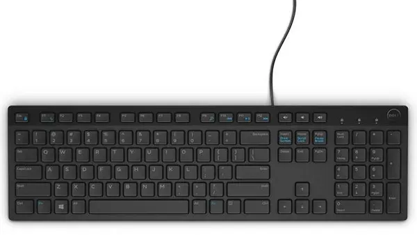 DELL klávesnice KB216/ multimediální/ Italská/ USB/ drátová/ černá