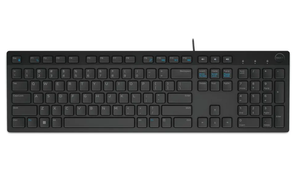 DELL klávesnice KB216/ multimediální/ Italská/ USB/ drátová/ černá