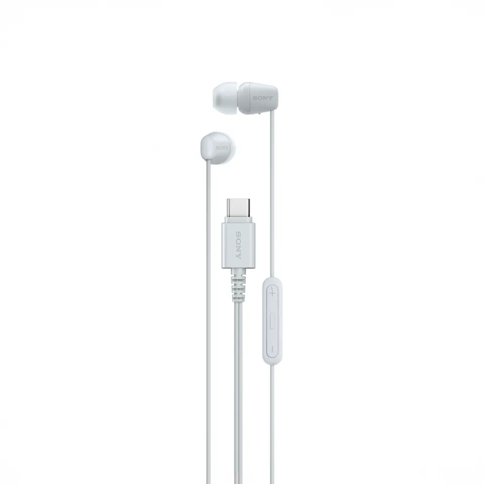 SONY IER-EX15C - Sluchátka do uší - bílá, USB-C