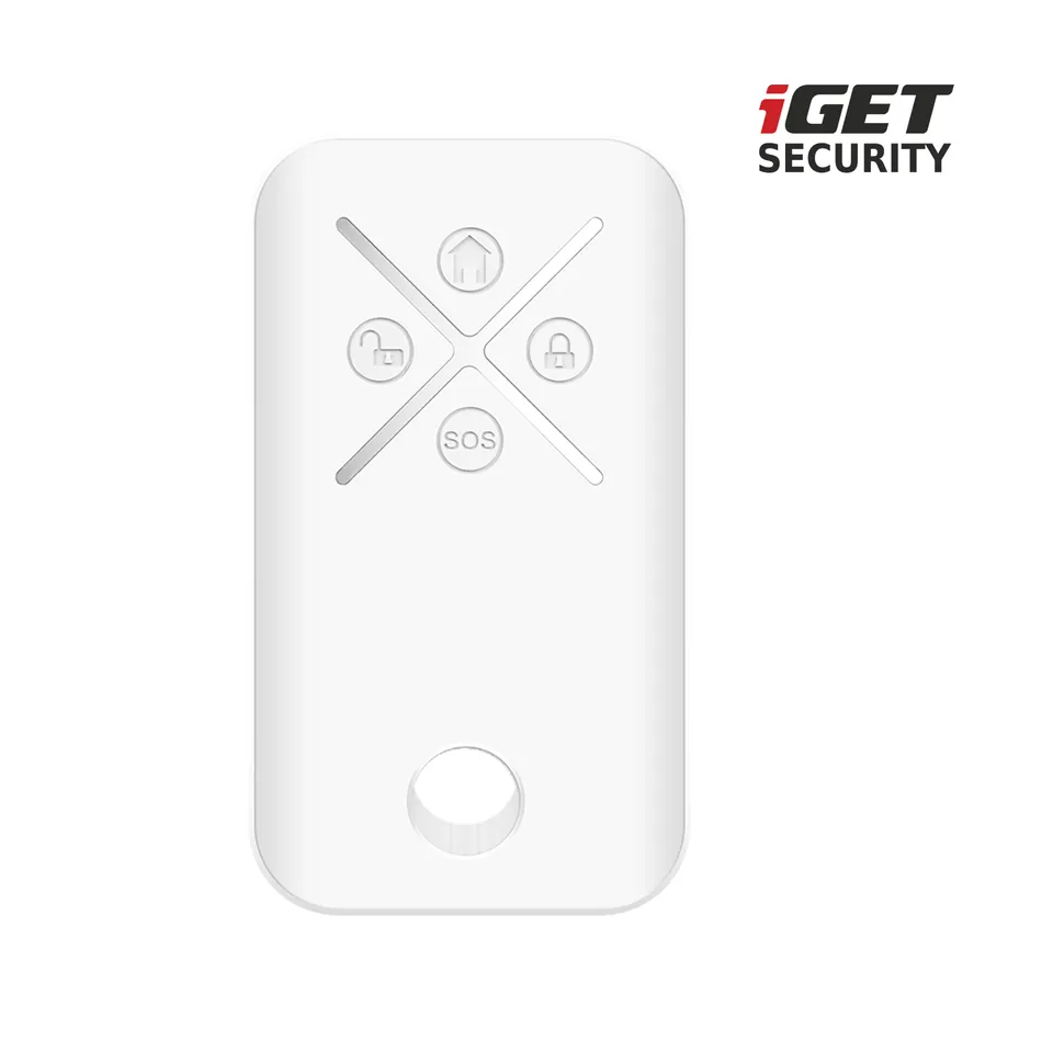 iGET SECURITY MP5 - Dálkové ovládání (klíčenka) pro alarm iGET SECURITY M6, výdr