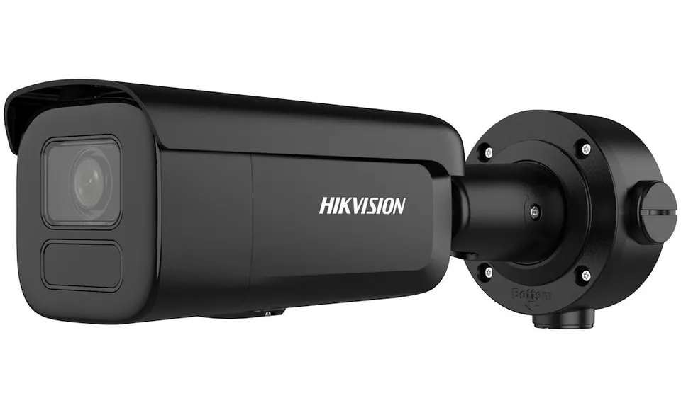 Hikvision DS-2CD2646G2HT-IZS(2.8-12)/eF/BLK 4MPix IP Bullet AcuSense kamera; IR 60m, Audio, Alarm, IP67, IK10, černá